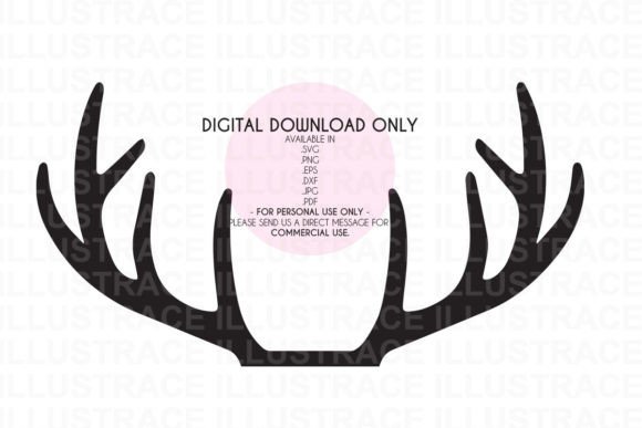 Antler SVG Holidays Christmas: Graphics and Crafts