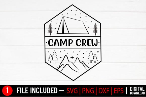 Camp Crew - Camping Svg: Graphics for Crafts