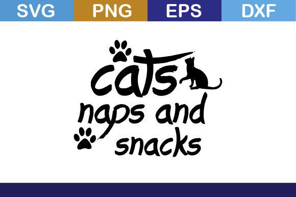 Cat Naps and Snacks Svg T Shirt