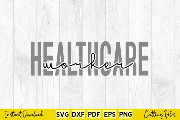 Healthcare Worker Svg T Shirt Design: Graphics for Crafts