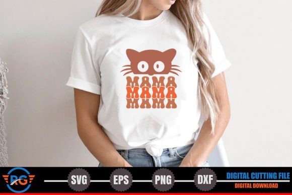 Mama – Cat Quote SVG for Crafts and Graphics