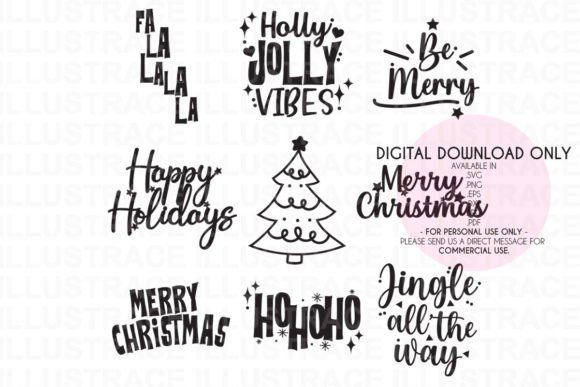 Merry Christmas Svg for Crafts and Graphics
