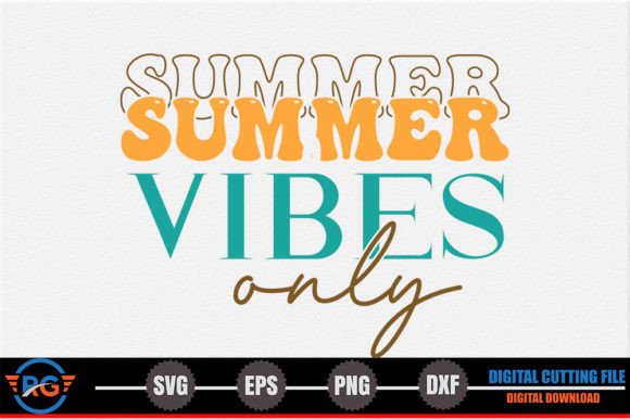 Summer Vibes Only – Retro Summer SVG